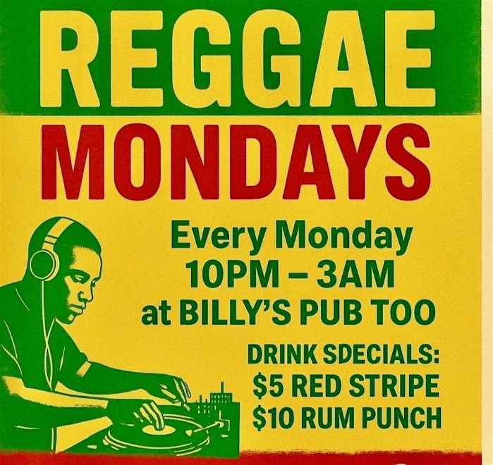 REGGAE MONDAY'S