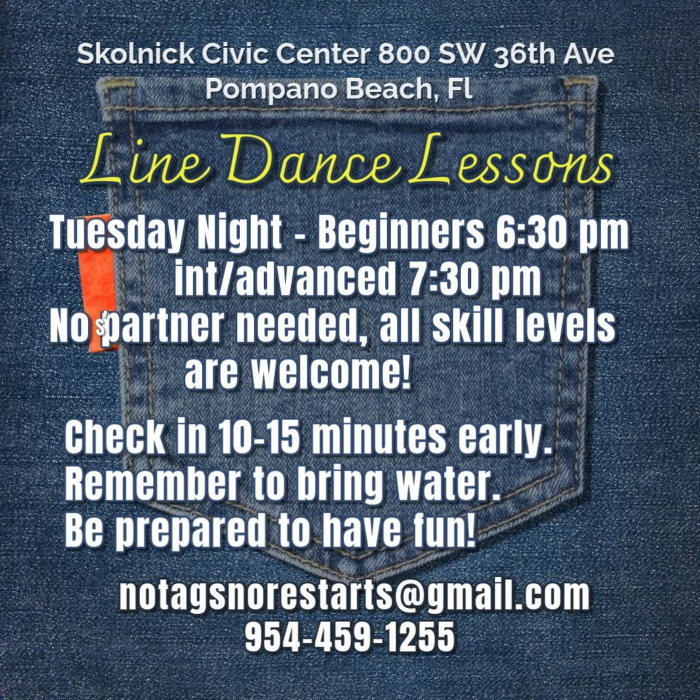 Line Dancing Tuesdays Palm Aire