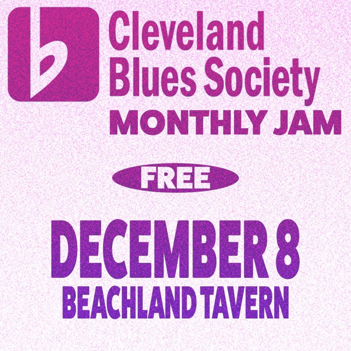 Cleveland Blues Society Monthly Jam - FREE!