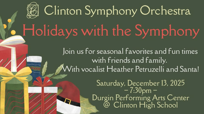 Holidays with the Clinton Symphony