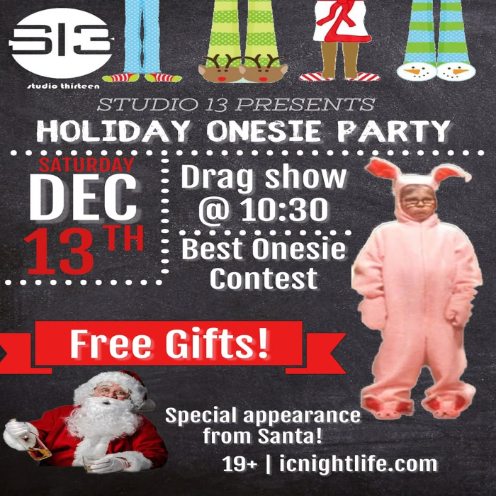 Holiday Onesie Party
