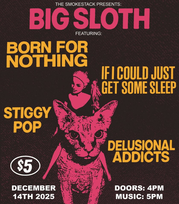 Big Sloth/Born for Nothing/If I Could Just Get Some Sleep/Stiggy Pop