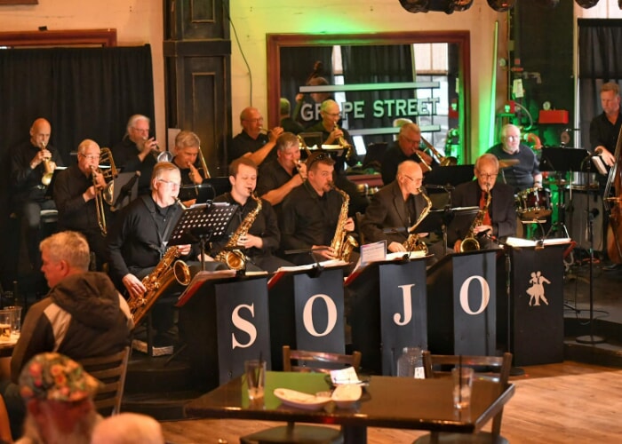 Southern Oregon Jazz Orchestra at Grape Street Bar and Grill
