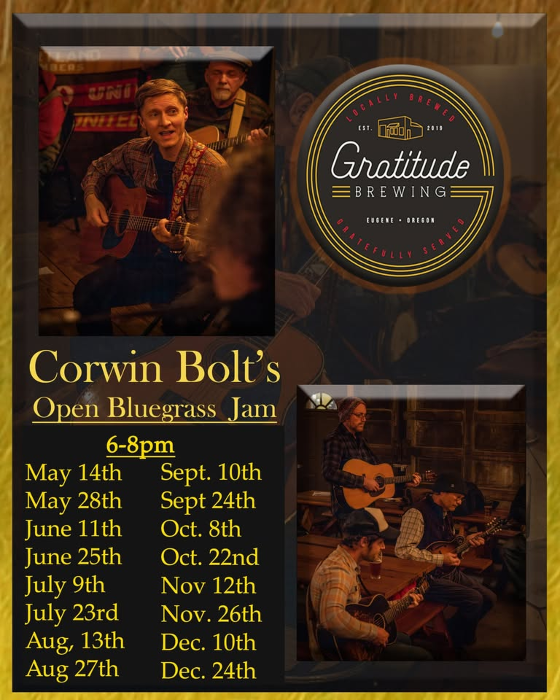 Corwin Bolt's Open Bluegrass Jam Session
