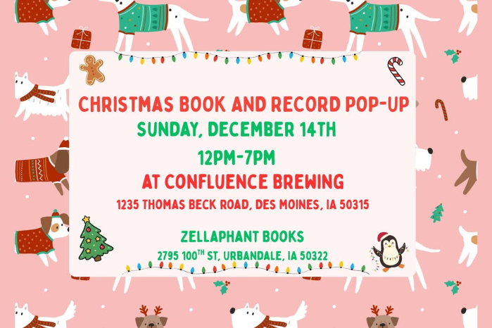 Christmas Book and Record Pop-Up Sale