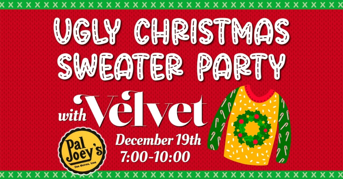 Pal Joey's Ugly Sweater Party with Velvet Trio