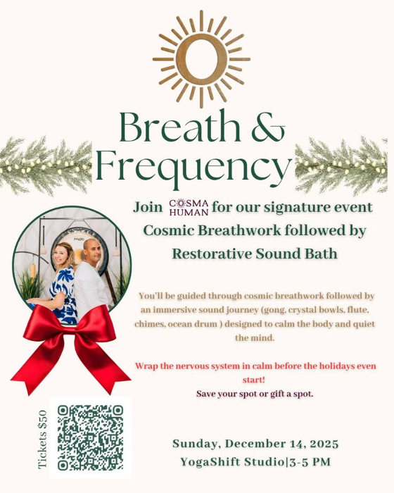 Pre-Holiday Breath and Frequency Nervous system reset