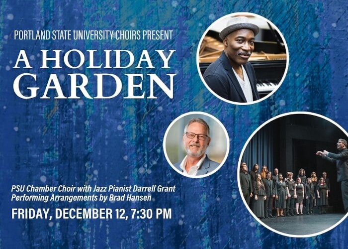 Holiday Jazz Concert: PSU Chamber Choir with Pianist Darrell Grant
