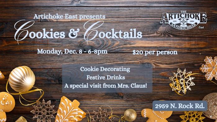 Cookies and Cocktails @ The Artichoke Sandwichbar East