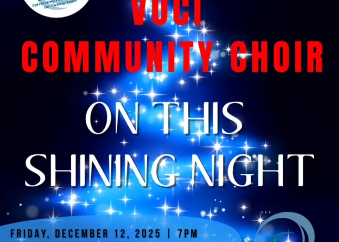Voci Community Choir's On This Shining Night