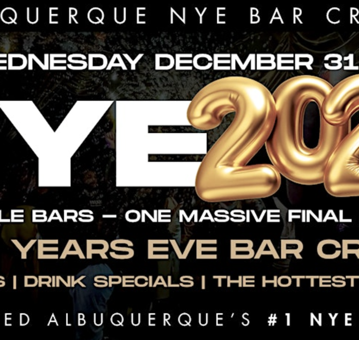 ALBUQUERQUE NEW YEAR'S EVE 2026 BAR CRAWL
