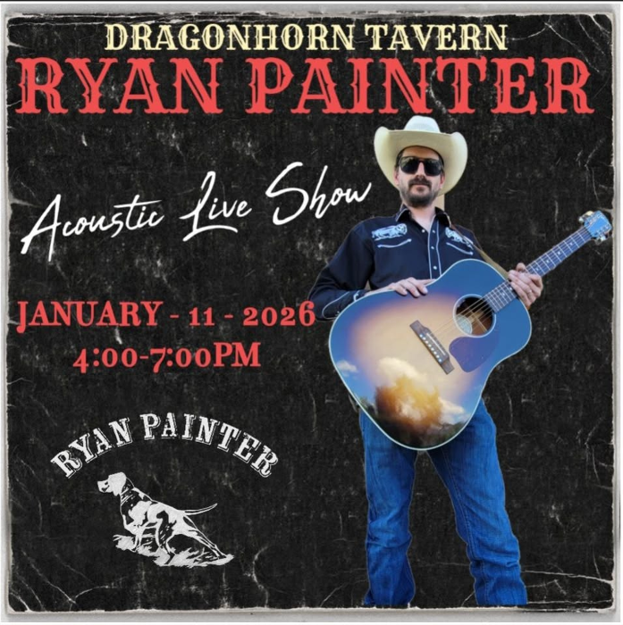RYAN PAINTER DEBUT AT DRAGONHORN TAVERN