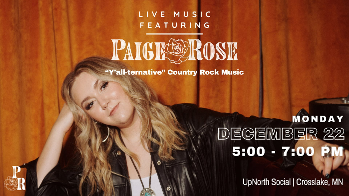 Live music with Paige Rose