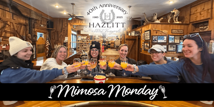 Mimosa Monday at Hazlitt