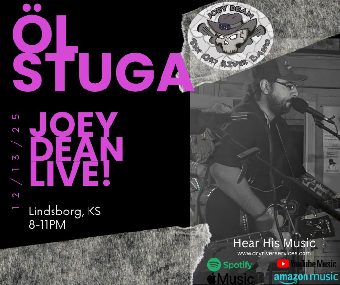Joey Dean Live in Lindsborg!