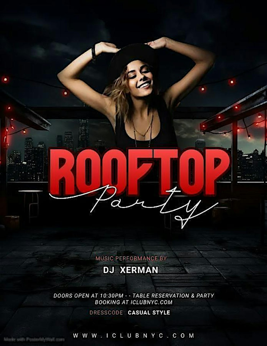 #1 NYC ROOFTOP PARTY - REGGAETON ON THE ROOF