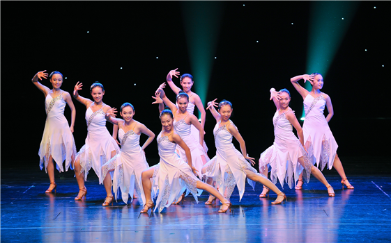 CAAN's dance groups perform at the Nashville Predators' "API Music Heritage Night" on Tuesday