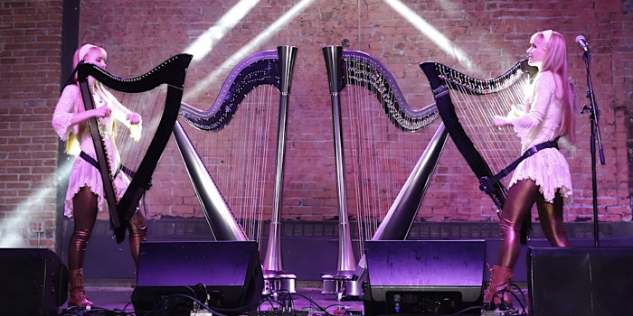 The Harp Twins ~ Rockin' Holiday Concert!