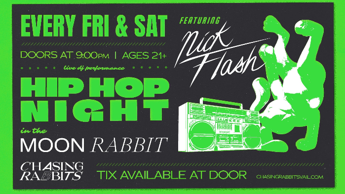 Hip Hop Night in Moon Rabbit feat. Nick Flash