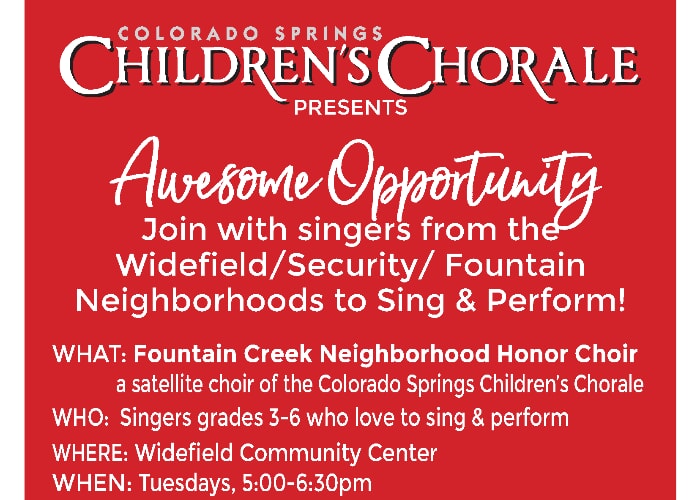Fountain Creek Neighborhood Honor Choir