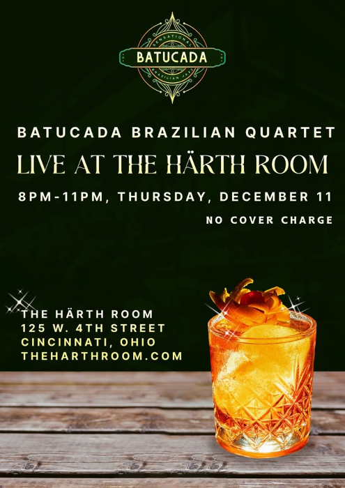 Batucada Brazilian Quartet Live at the Härth Room