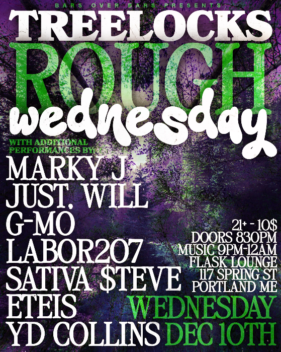 Bars Over Bars presents Treelocks Rough Wednesday