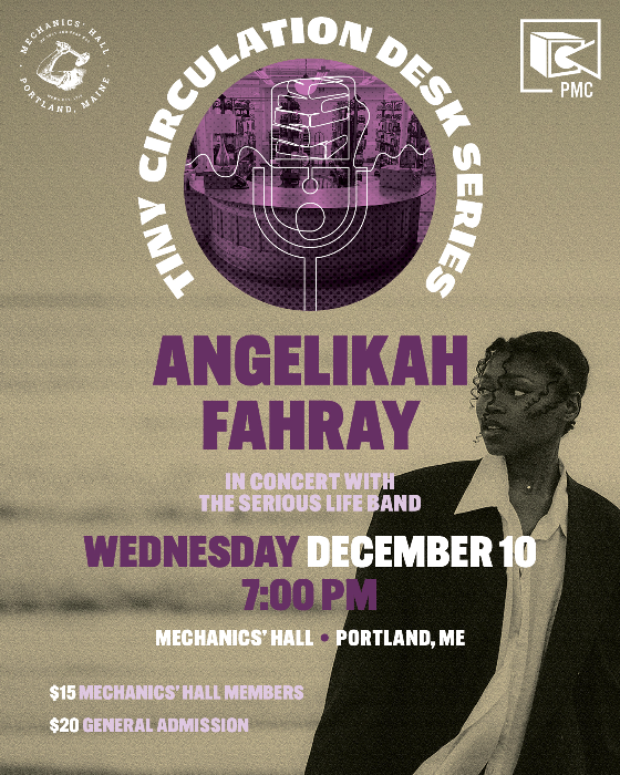 Angelikah Fahray - Tiny Circulation Desk Concert