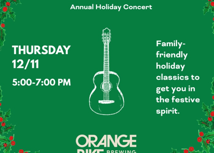 Orange Bike Brewing 2nd Annual Ukulele Holiday Concert