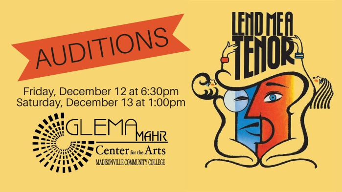 Auditions: Lend Me a Tenor