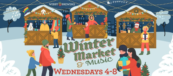 Winter Market & Music: S'mores w. Santa, Shopping, Festivities!