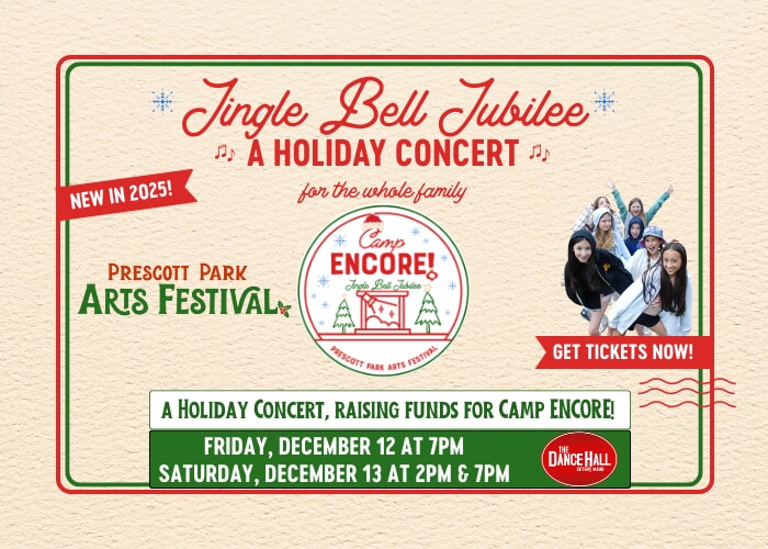 Jingle Bell Jubilee, a Holiday Concert raising funds for Camp ENCORE!