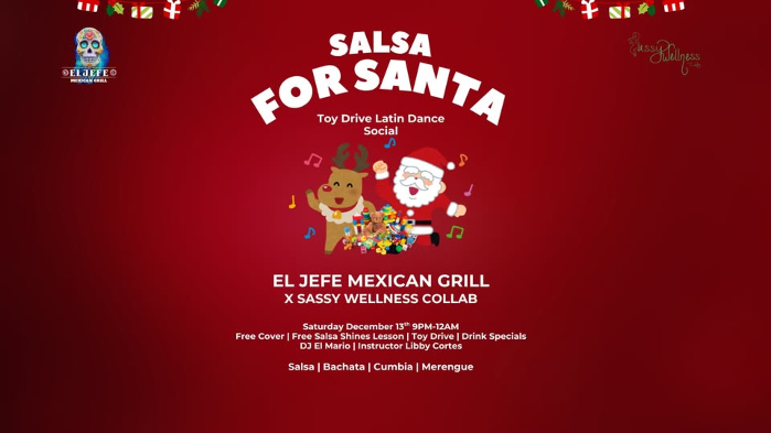 Salsa for Santa: Holiday Toy Drive Latin Dance Social