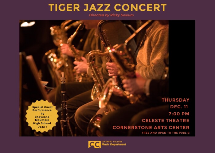 Colorado College Tiger Jazz Concert