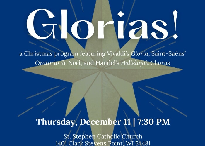 Glorias! Monteverdi Chorale's Christmas Concert