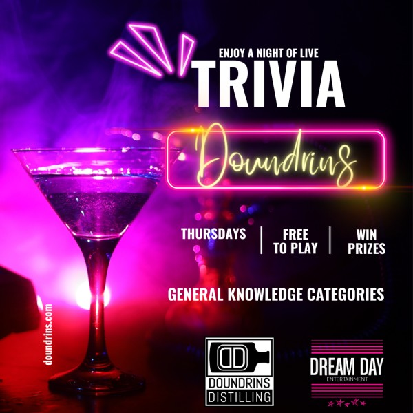 Doundrins Distilling: General Knowledge Trivia Night