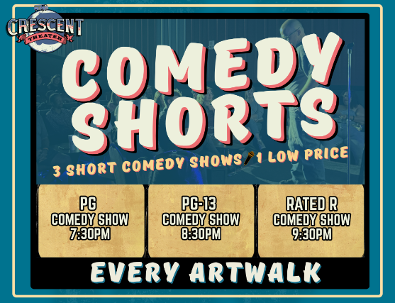 Comedy Shorts: 3 Short Shows, One Low Price