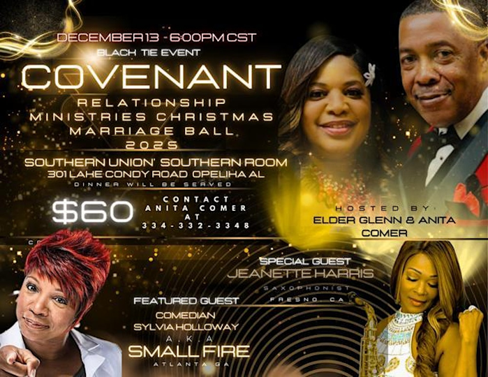 COVENANT RELATIONSHIP MINISTRIES 2025 MARRIAGE CHRISTMAS BALL