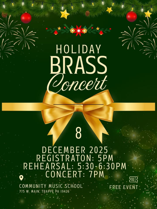 Holiday Brass Concert (Open Reading Session)! All Welcome!