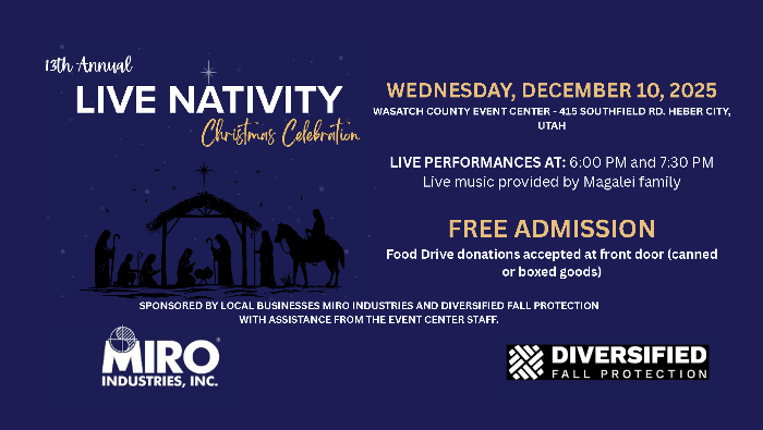 13th Annual Live Nativity Christmas Celebration
