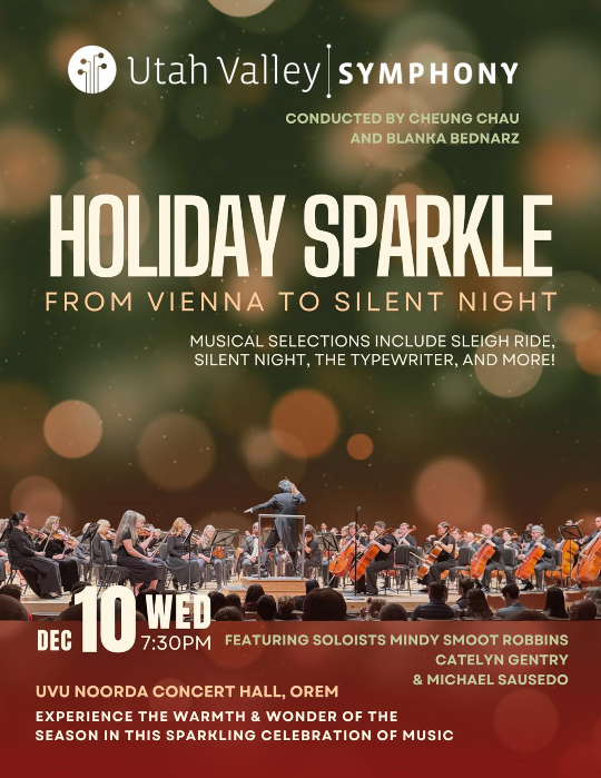Utah Valley Symphony Concert : Holiday Sparkle - From Vienna to Silent Night