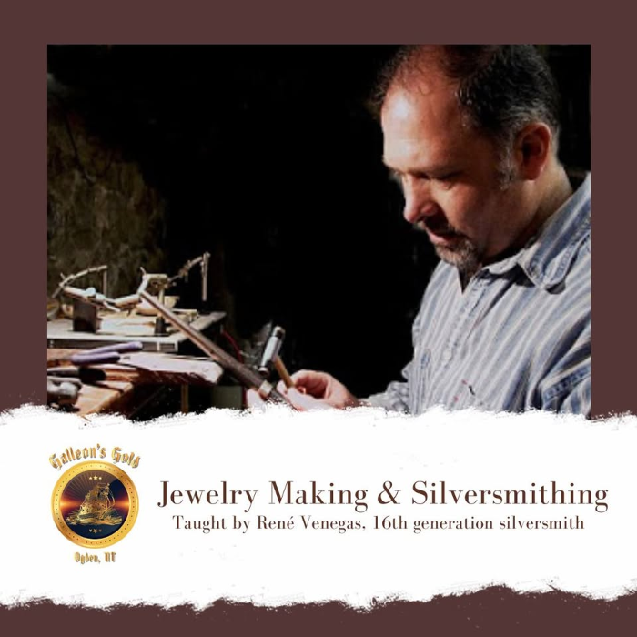 Jewelry and Silversmithing Class on Wednesday Mornings with Rene