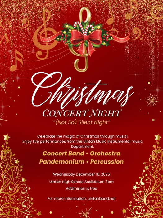 2025 Christmas Concert Uintah Music