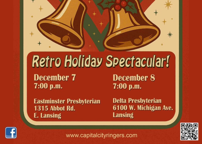 Capital City Ringers Handbell Concert - Retro Holiday Spectacular