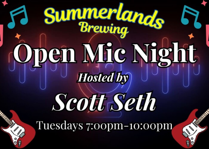 Open Mic Night at Summerlands Brewing Company
