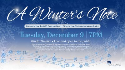 KCC Concert Band presents "A Winter's Note" Holiday Concert