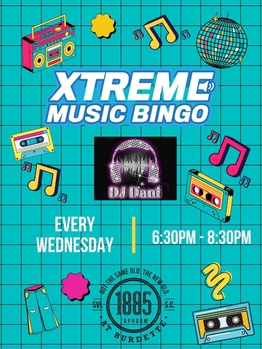MUSIC BINGO EVERY WEDNESDAY - FREE TO PLAY - WIN GIFT CARDS