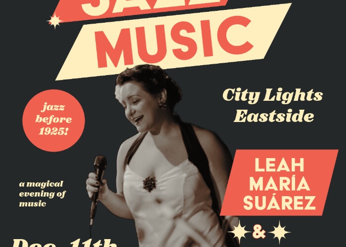 Live Jazz With Leah Maria Suarez and Jonathan Lovett