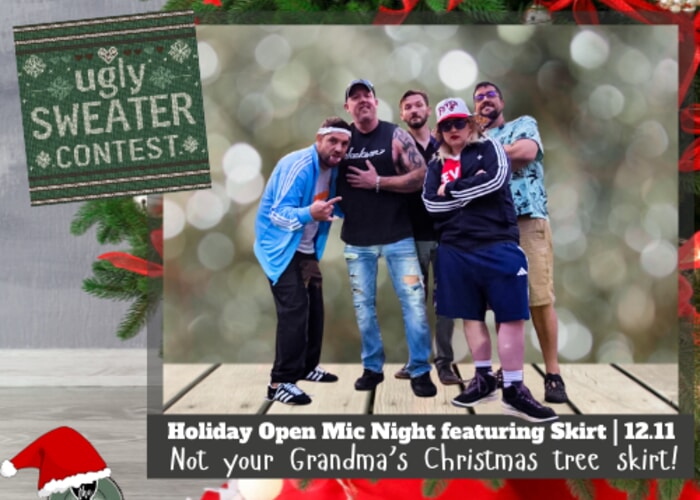 Holiday Open Mic Night featuring Skirt at The Acorn