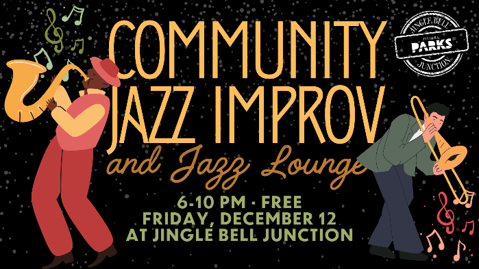 Jingle Bell Junction: Community Jazz Improv + Jazz Lounge