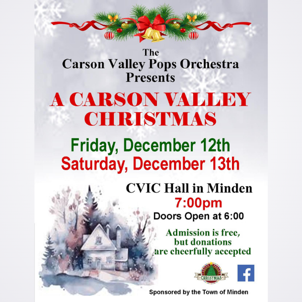 Carson Valley Pops Orchestra Holiday Concerts 2025